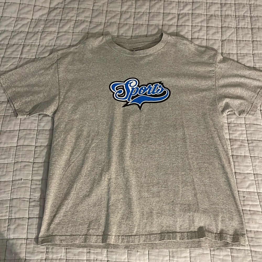 Urban Outfitters Gray Sports T Shirt